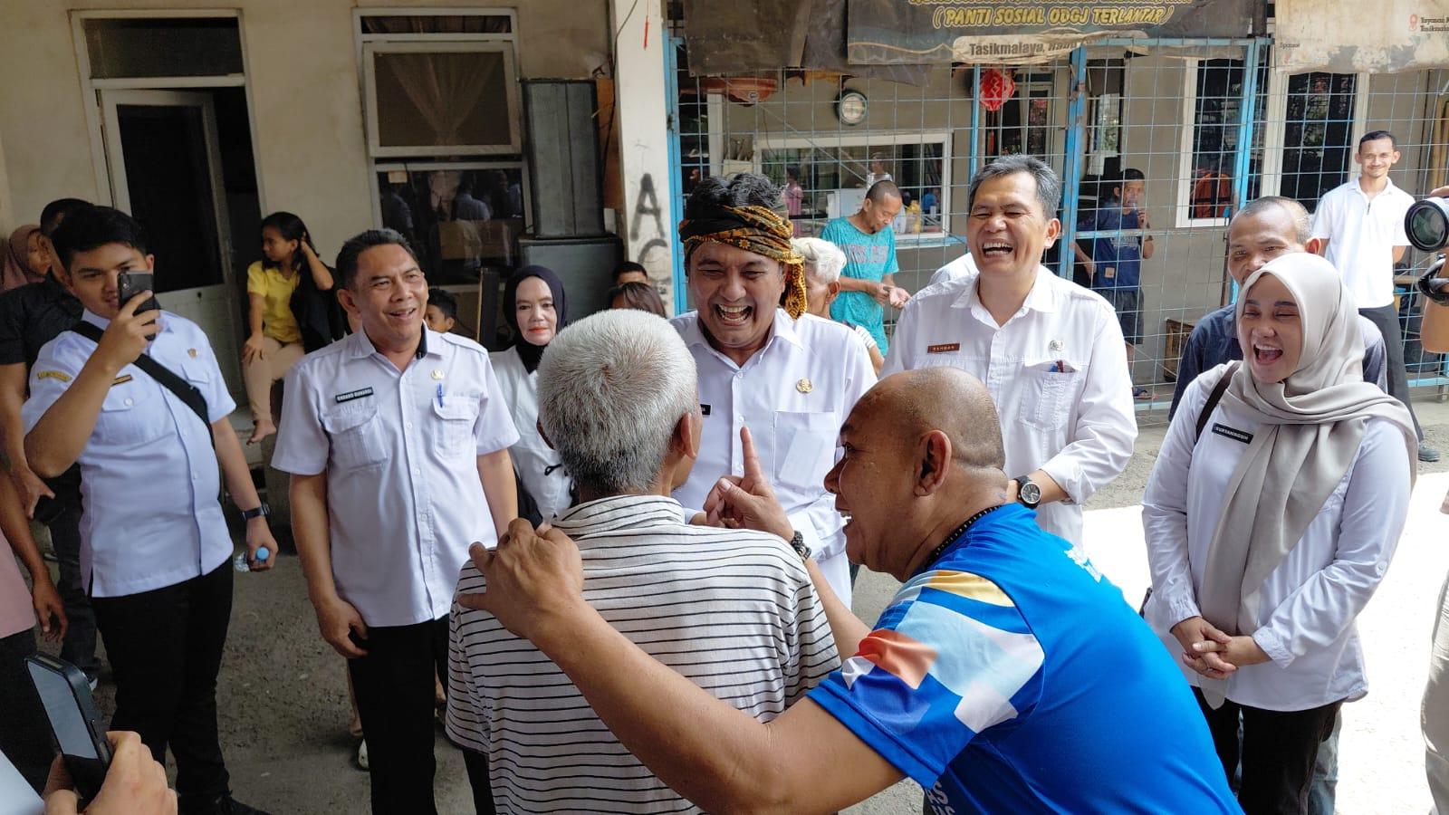 Kunjungi Rumah Singgah ODGJ Mentari Hati, Wawali Tasikmalaya Diky Candra Dorong CSR Swasta Turut Bantu