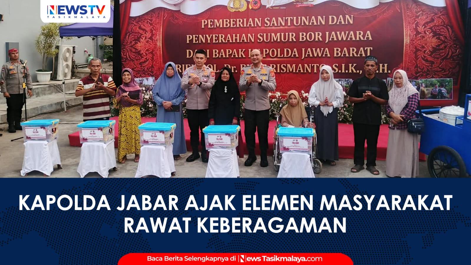 VIDEO: Kunker ke Ciamis, Kapolda Jabar Ajak Elemen Masyarakat Rawat Keberagaman dan Terapkan Prinsip Jawara
