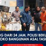 VIDEO: Kurang dari 24 Jam, Satreskrim Polres Ciamis Bekuk Dua Pencuri Toko Bangunan Asal Tasikmalaya