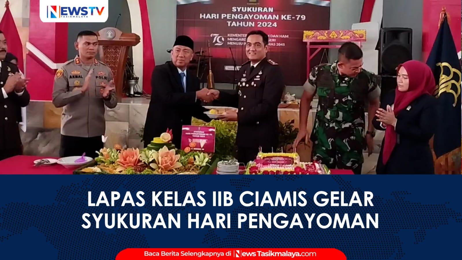 VIDEO: Lapas Kelas II B Ciamis Gelar Tasyakuran Hari Pengayoman ke-79