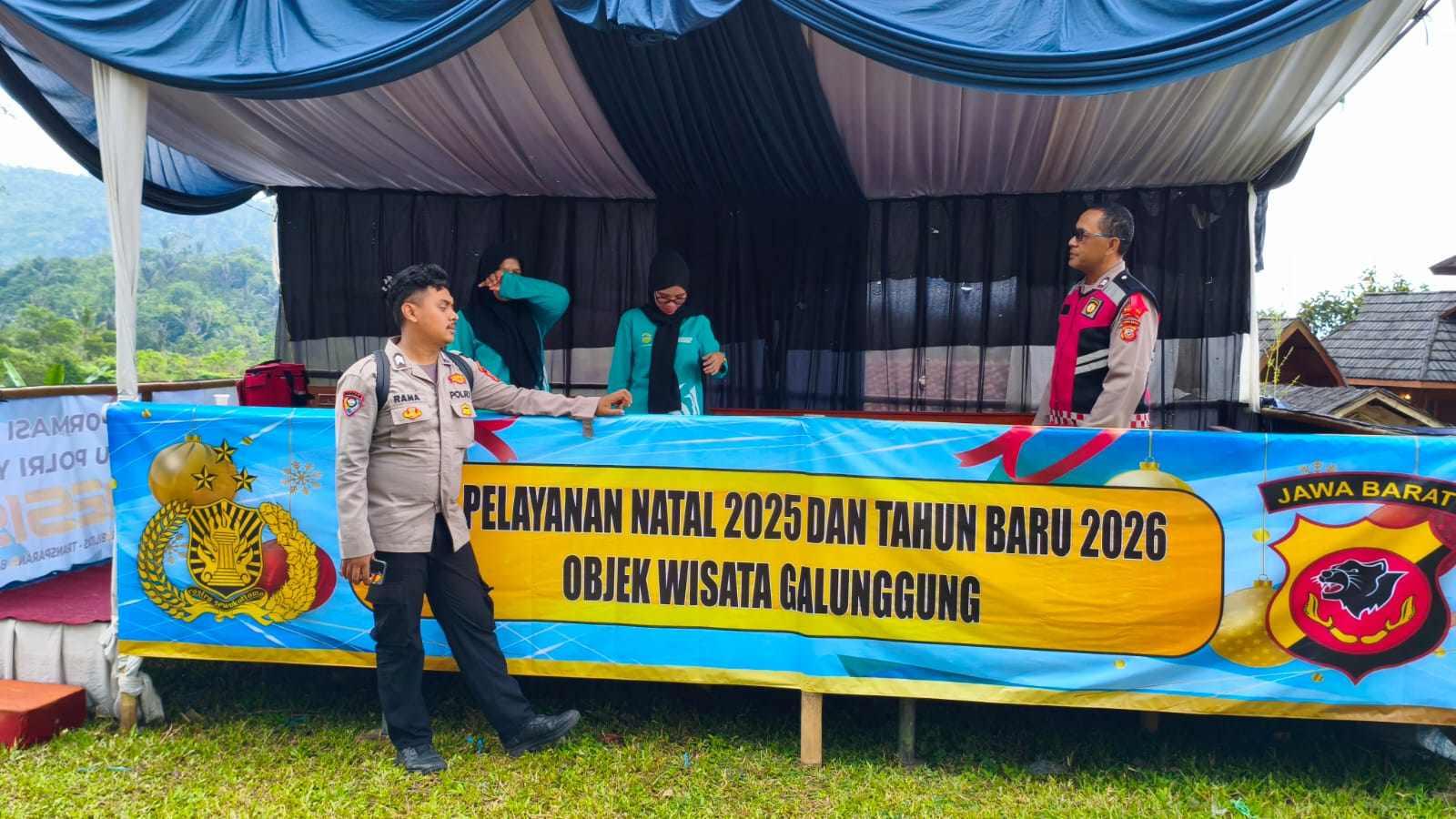 Libur Nataru 2026, Polres Tasikmalaya Kota Perketat Pengamanan Objek Wisata