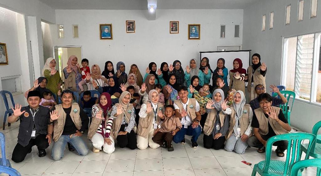 Mahasiswa KKN Unsil Gelar Sosialisasi Pencegahan Stunting di Desa Mandalasari