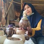 Manfaatkan Limbah Alam Dusun Pasirnagara, Perajin Asal Cibeureum Banjar Tembus Pasar Online Hingga Mancanegara