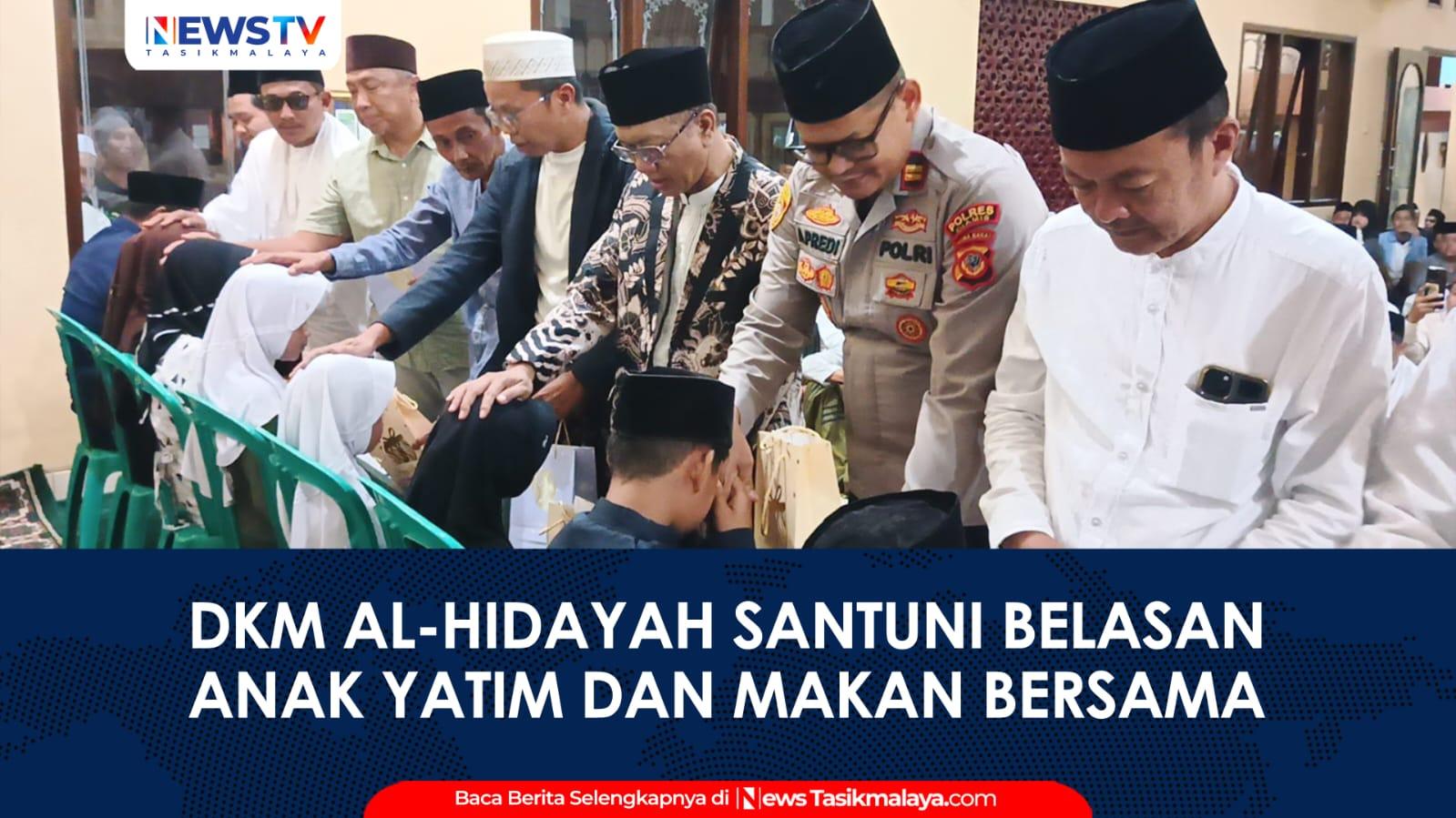 VIDEO: Momentum 10 Muharram, DKM Al-Hidayah Cihaurbeuti Ciamis Santuni Belasan Anak Yatim dan Gelar Makan Bersama