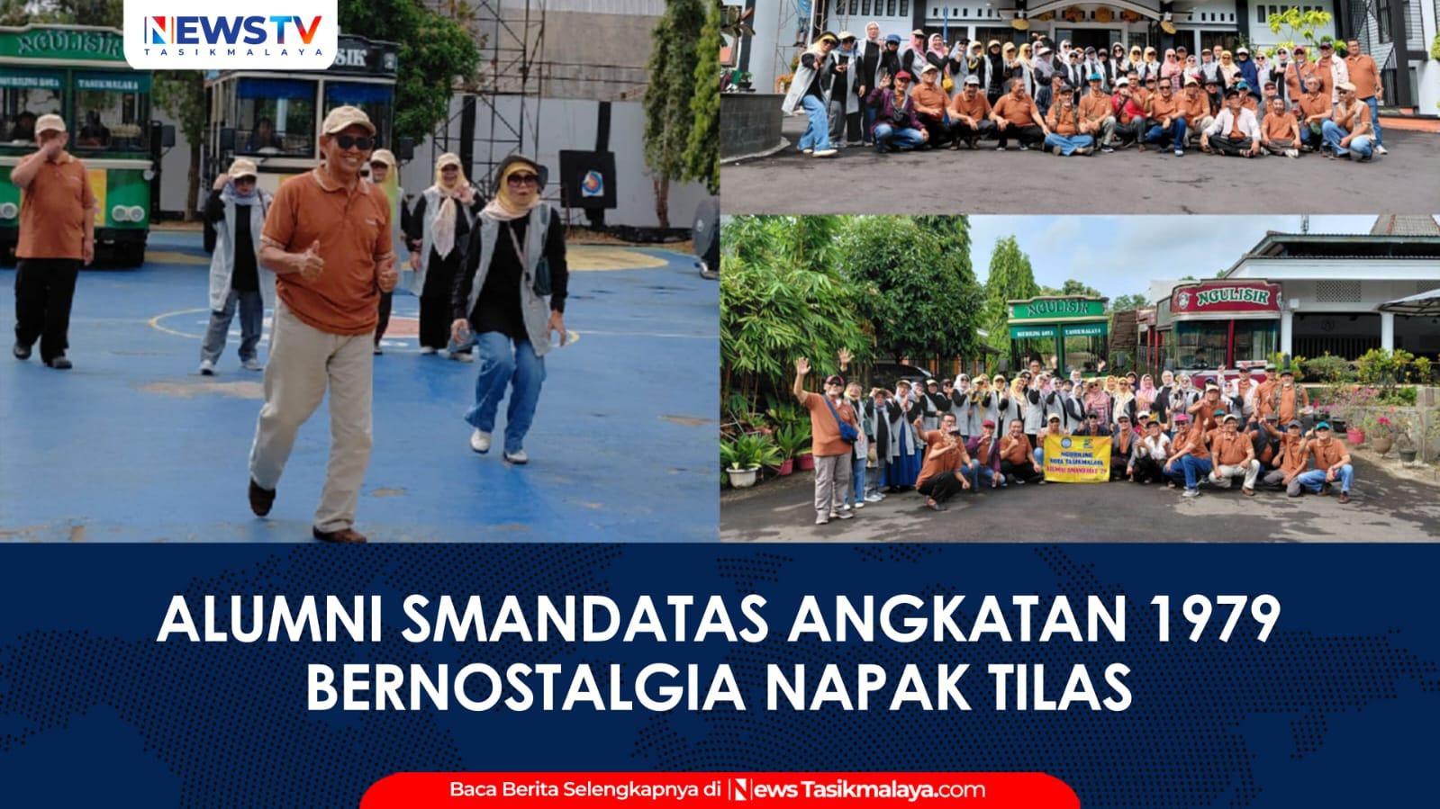 VIDEO: Naik Ngulisik Napak Tilas ke Sekolah, Alumni SMANDATAS Angkatan 1979 Gelar Reuni Akbar dan Bernostalgia