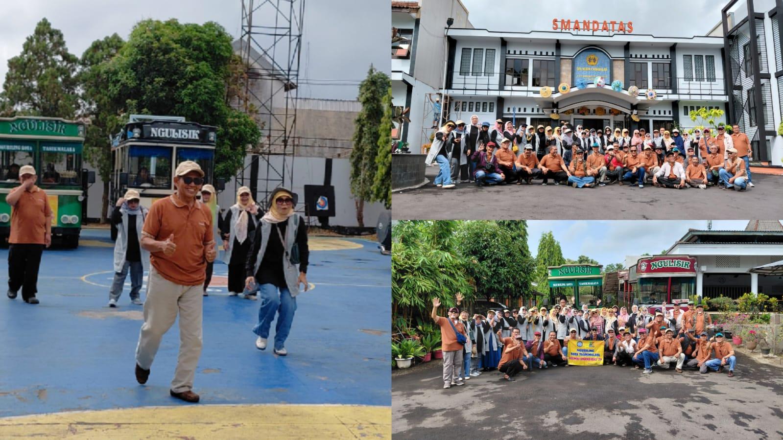 Naik Ngulisik Napak Tilas ke Sekolah, Alumni SMANDATAS Angkatan 1979 Gelar Reuni Akbar dan Bernostalgia