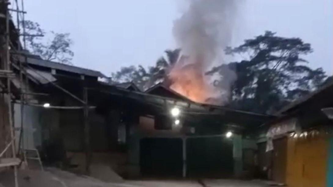 Pabrik Makanan Ringan di Ciamis Terbakar, Kerugian Ditaksir Rp 20 Juta