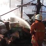 Pabrik Tahu di Kota Banjar Terbakar saat Produksi, Kerugian Ditaksir Capai Rp70 Juta