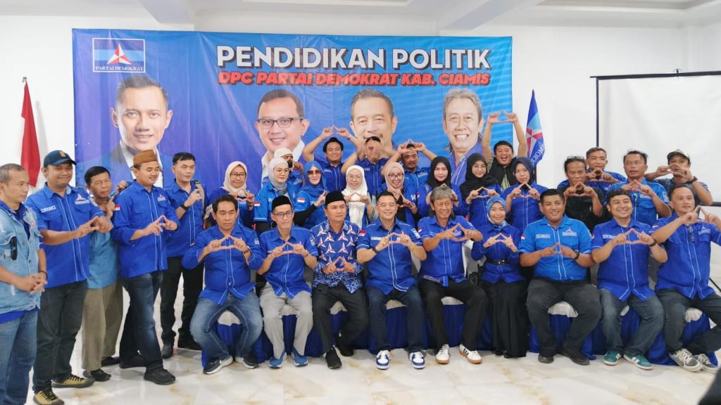 Partai Demokrat Ciamis Gelar Konsolidasi dan Pendidikan Politik Jelang Pemilu 2029