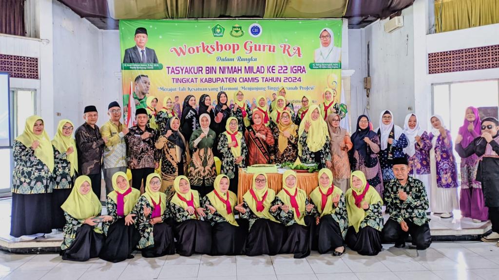 PD IGRA Kabupaten Ciamis Rayakan Milad ke-22 dengan Workshop dan Santunan Kepada Guru