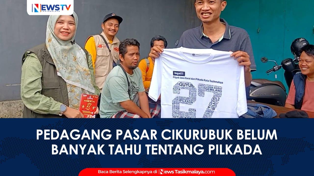 VIDEO: Pedagang Pasar Cikurubuk Belum Mengetahui Pelaksanaan Pilkada dan Calon Wali Kota Tasikmalaya