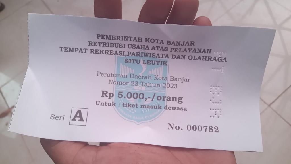 Pemkot Banjar Mulai Tarik Retribusi di Situ Leutik, Targetkan Tambahan PAD dari Sektor Wisata