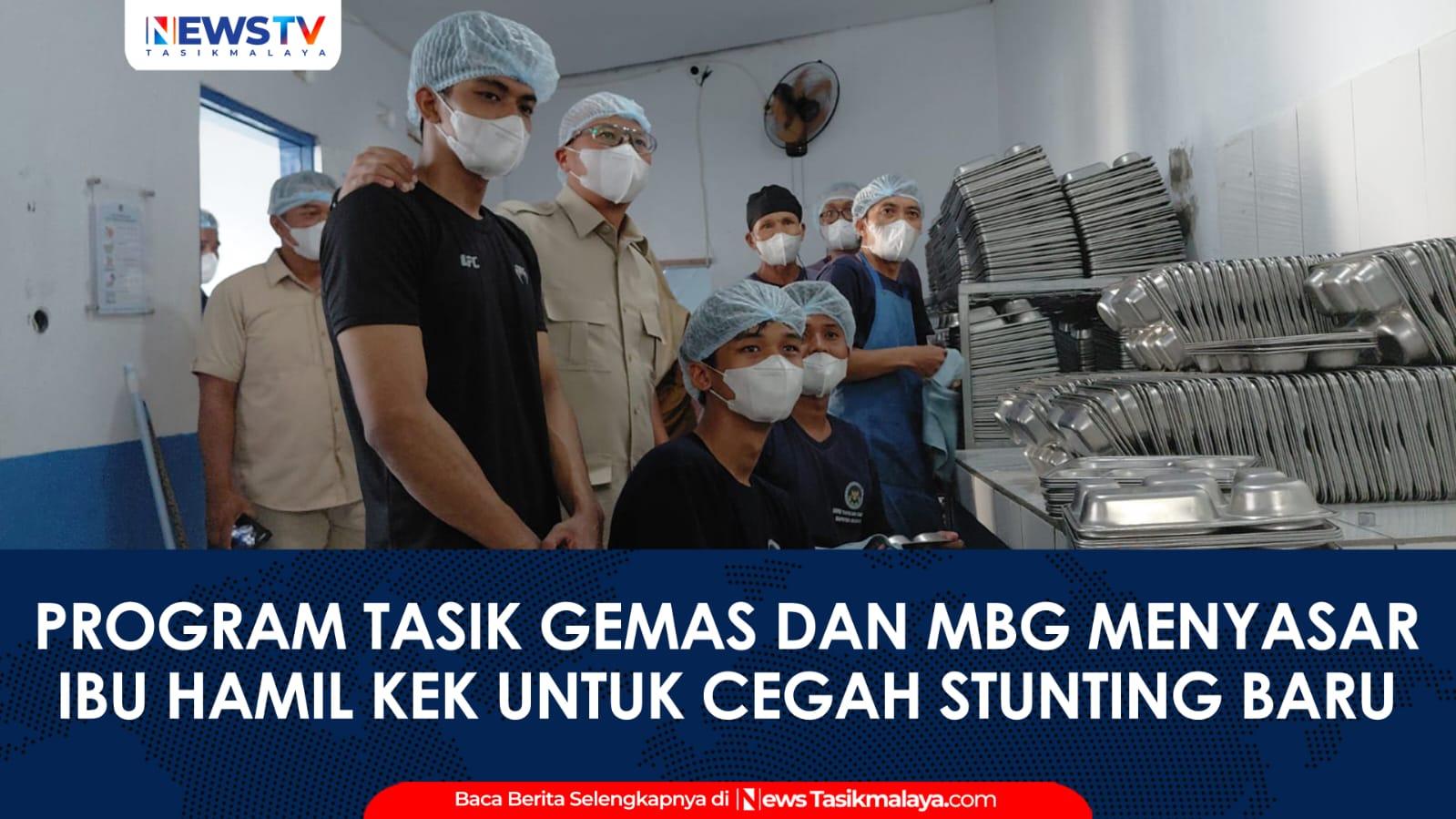 VIDEO: Pemkot Tasikmalaya Luncurkan Kolaborasi TASIK GEMAS dan MBG, Sasar Ibu Hamil KEK untuk Cegah Stunting Baru