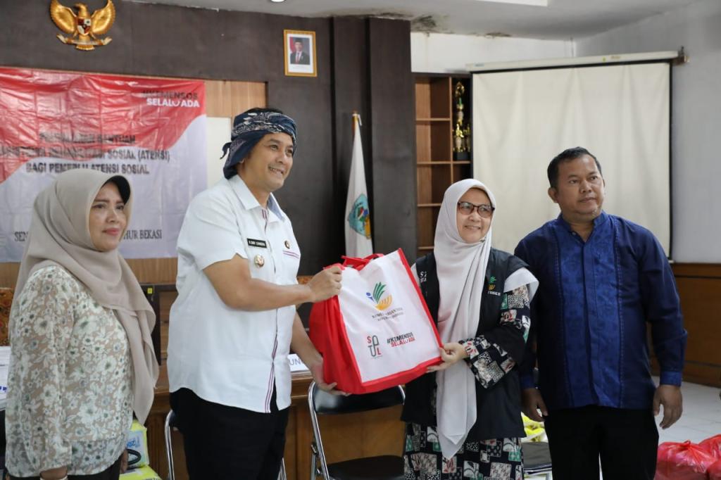 Pemkot Tasikmalaya Salurkan Bantuan ATENSI untuk Masyarakat Rentan dari Kemensos
