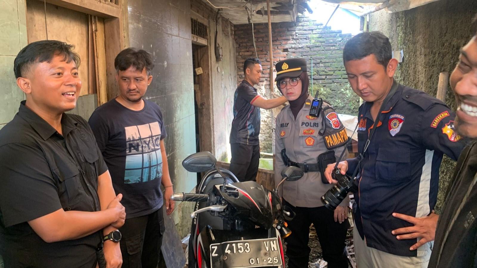 Pencurian Sepeda Motor di Tasikmalaya Gagal, Pelaku Tinggalkan Kendaraan Karena Mogok