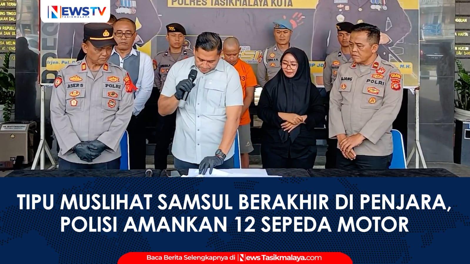 VIDEO: Penipuan Modus Baru Korban Tukang Las di Tasikmalaya Terbongkar, 12 Motor Curian Diamankan