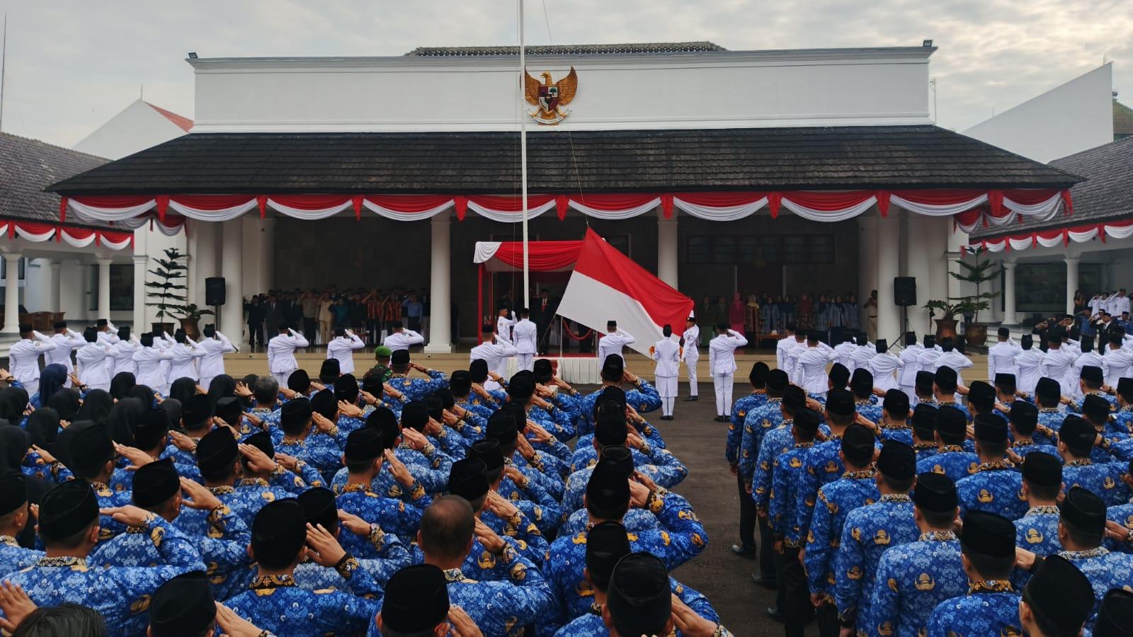 Peringatan Hari Lahir Pancasila, Bupati Ciamis Tegaskan Pancasila Sebagai Jiwa Bangsa