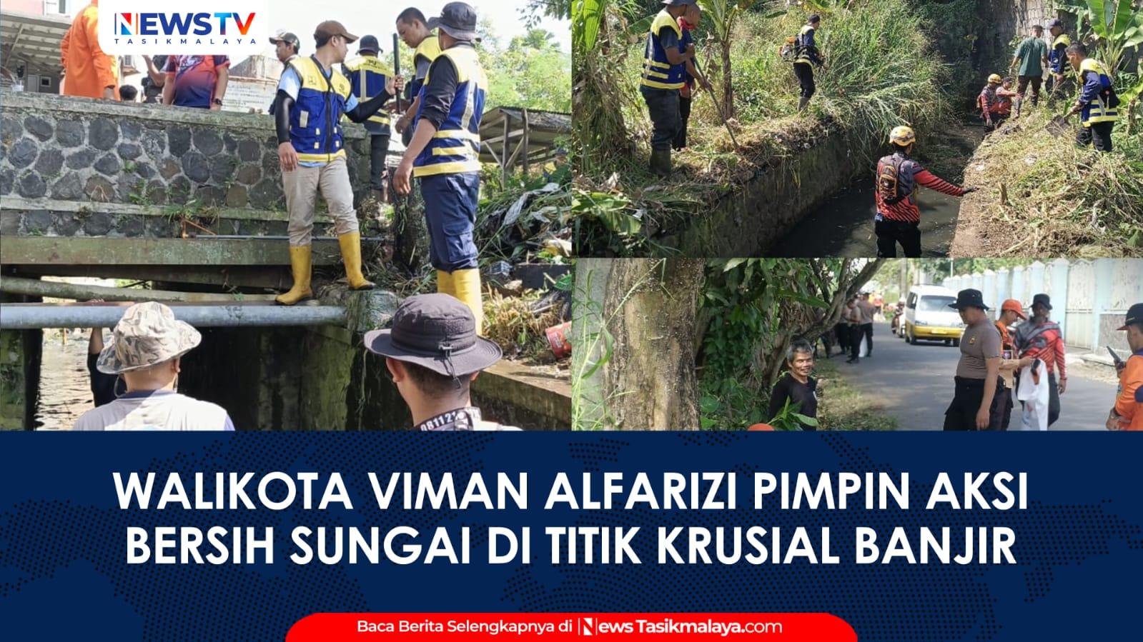 VIDEO: Peringati HKB 2026, Wali Kota Viman Alfarizi Pimpin Aksi Bersih Sungai di Titik Krusial Banjir Tugujaya