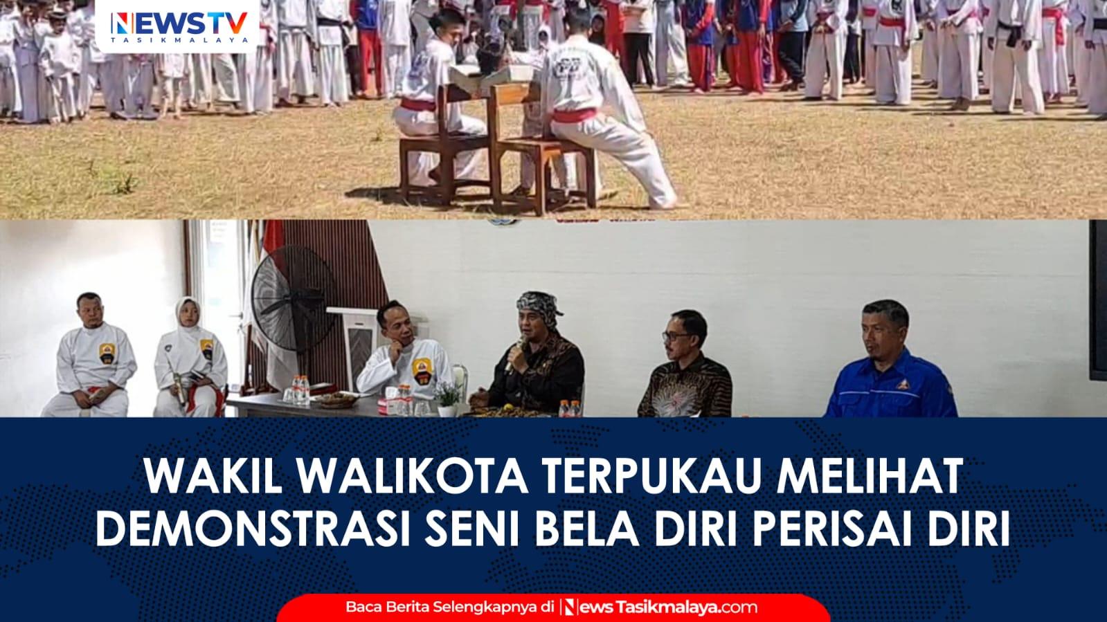 VIDEO: Perisai Diri Kota Tasikmalaya Gelar UKT Ke-80 dan Sarasehan, Diky Candra Terpukau Melihat Demonstrasi Seni Bela Diri