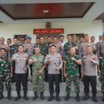 Perkokoh Sinergi, Dua Kapolres di Tasikmalaya Sambangi Makodim 0612