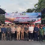 Perkuat Harkamtibmas, 400 Personel Gabungan Ikuti Apel Kebangsaan 'Jaga Rawat Jawa Barat' di Mapolres Banjar