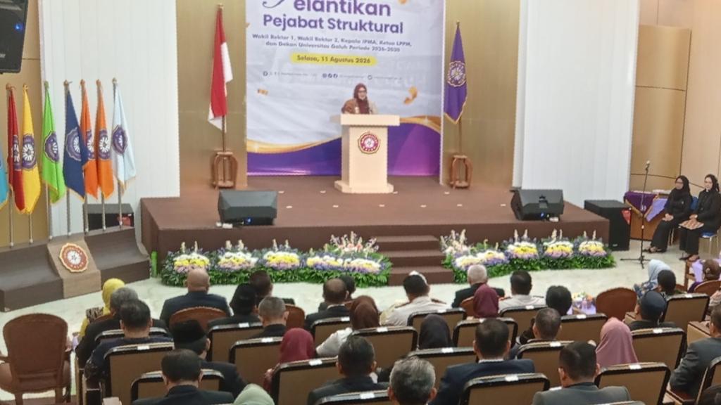 Perkuat Tata Kelola dan Incar Akreditasi Internasional, Universitas Galuh Ciamis Lantik Pejabat Baru dan Resmikan Aula Buana Walagri