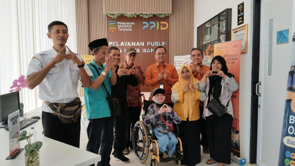 Pertanyakan Kenaikan Desil Bansos Disabilitas, PPDI Kota Banjar Mendatangi Kantor BPS