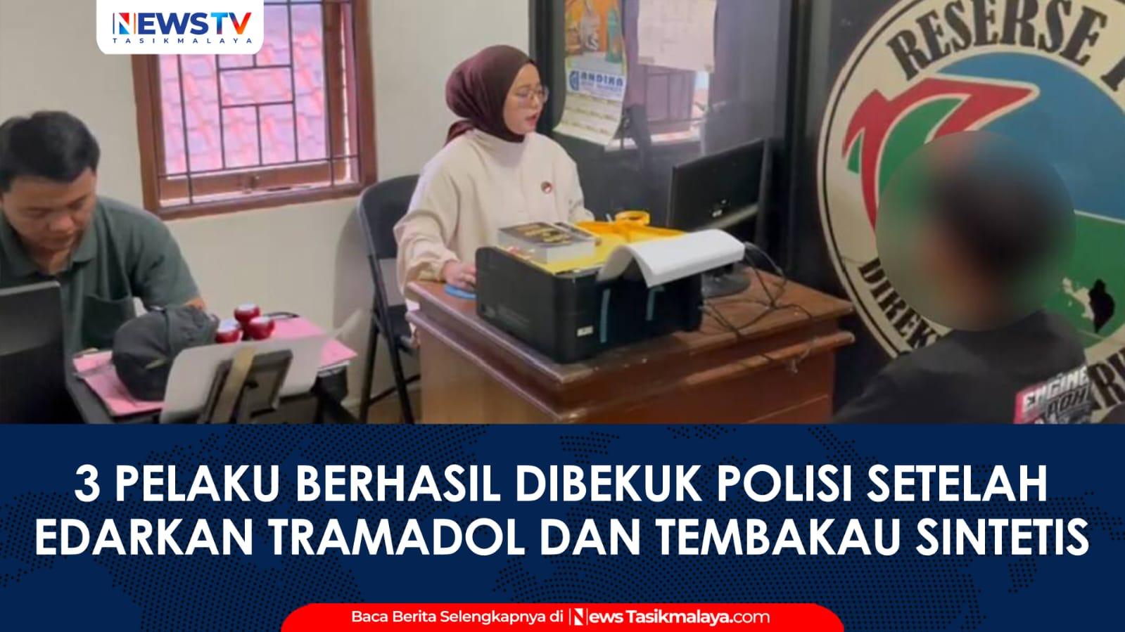 VIDEO: Polisi Bongkar Peredaran Tramadol dan Tembakau Sintetis di Ciamis, Tiga Pelaku Diamankan