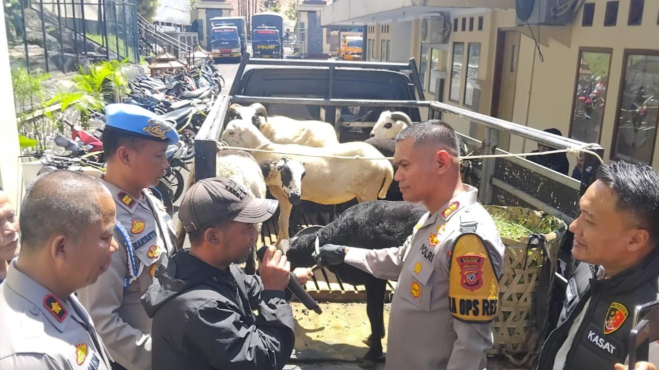 Polisi Buru 2 DPO Sindikat Pencuri Kambing di Ciamis