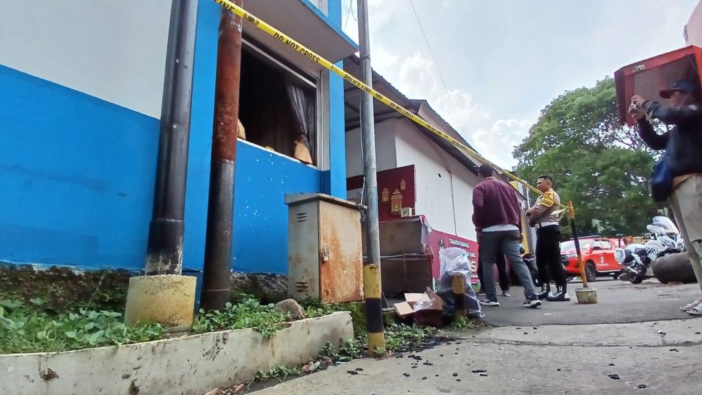 Polisi Selidiki Dugaan Perusakan Pospol Letter U Gentong Tasikmalaya