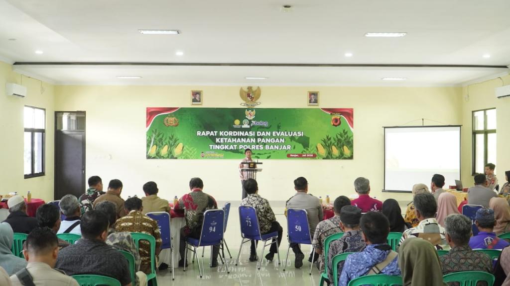 Polres Banjar Gelar Rapat Lintas Sektor, Perkuat Kolaborasi untuk Swasembada Jagung