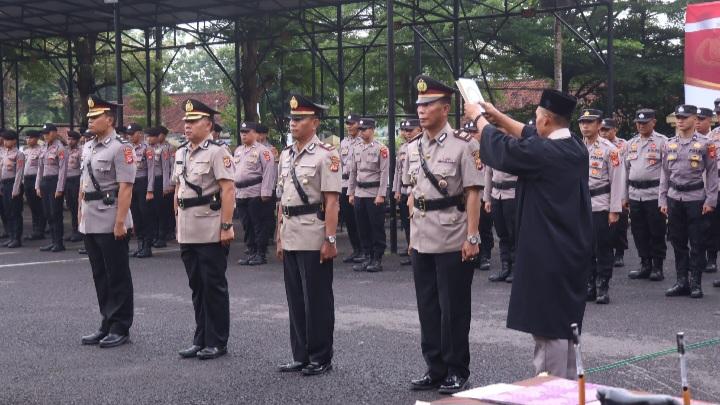 Polres Banjar Rotasi Sejumlah Pejabat untuk Tingkatkan Pelayanan Masyarakat
