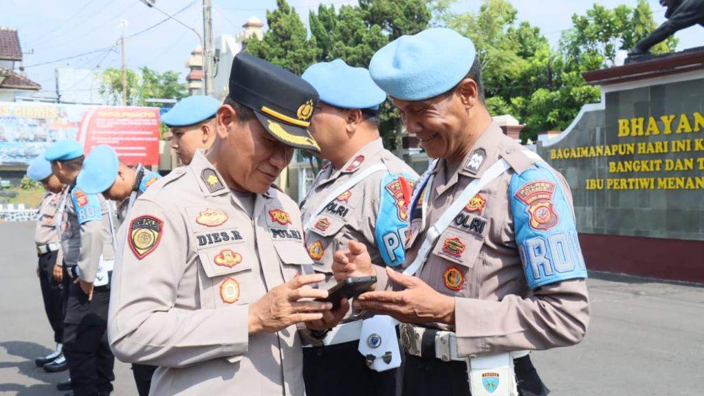 Polres Ciamis Gelar Operasi Gaktibplin untuk Tingkatkan Disiplin Internal
