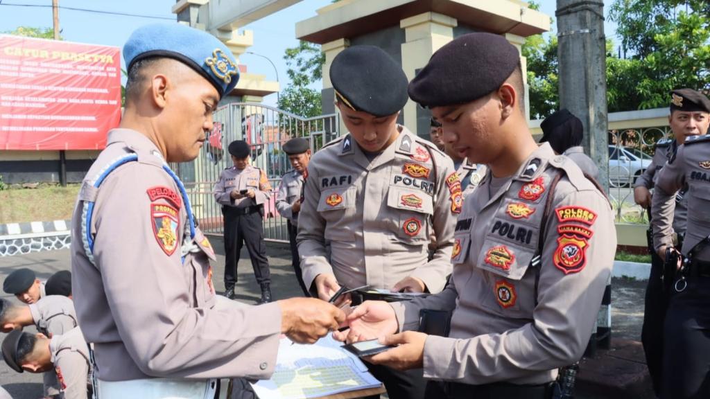 Polres Ciamis Gelar Operasi Gaktibplin untuk Tingkatkan Kedisiplinan Personel