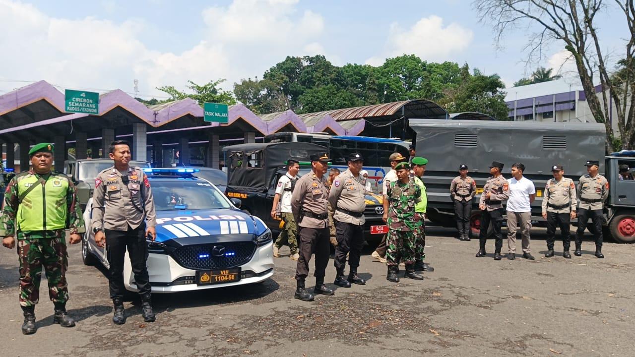 Polres Ciamis Gelar Patroli Skala Besar, Antisipasi Gangguan Pasca-Unjuk Rasa