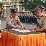 Polres Ciamis Gelar Sertijab, Kukuhkan Kapolsek Rancah dan Beri Penghargaan kepada Personel Berprestasi