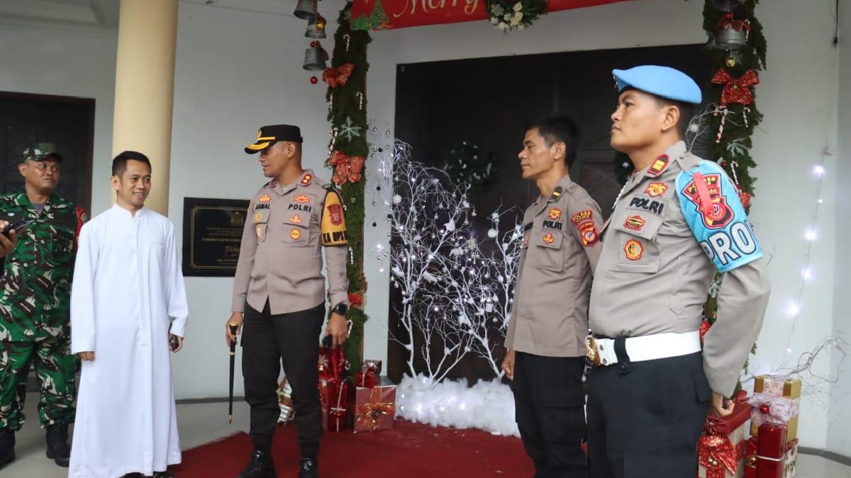 Polres Ciamis Pastikan Perayaan Natal Berlangsung Aman dan Khidmat