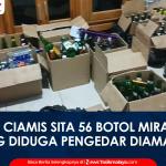 VIDEO: Polres Ciamis Sita 56 Botol Miras dalam Razia KRYD, Dua Orang Diduga Pengedar Diamankan