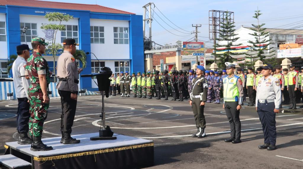 Polres Tasikmalaya Gelar Apel Pasukan Operasi Ketupat 2025