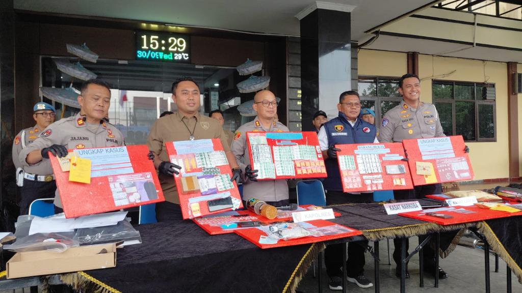 Polres Tasikmalaya Kota Ungkap 11 Kasus Narkoba Sepanjang September 2026