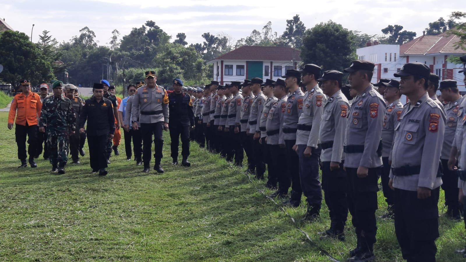 Polres Tasikmalaya Siagakan 700 Personel Gabungan untuk Pengamanan Nataru