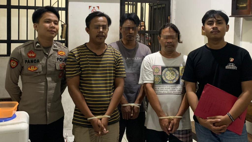 Polsek Tawang Tangkap Tiga Pelaku Pengeroyokan Anggota Komunitas Vespa di Tasikmalaya