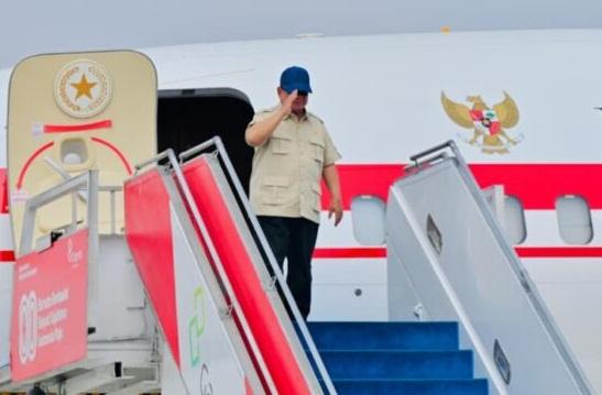 Presiden Prabowo Bertolak Ke Jatim Pimpin Panen Raya Nasional di Malang, Libatkan TNI untuk Perkuat Swasembada Pangan