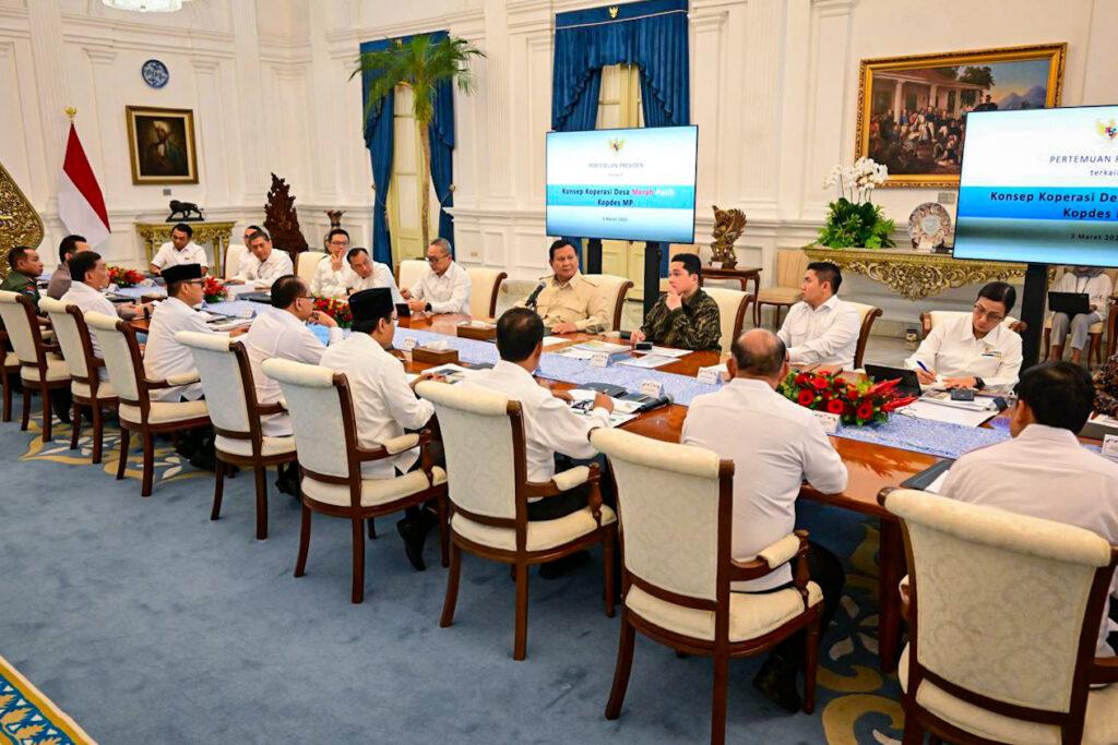 Presiden Prabowo Dorong Ekonomi Desa Lewat Koperasi Merah Putih