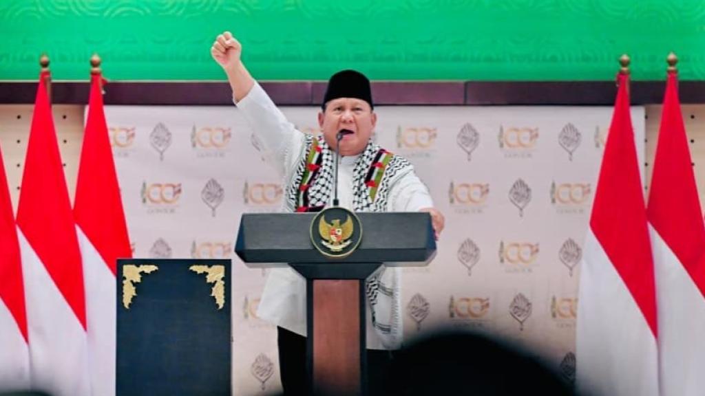 Prabowo Serukan “Free Palestine” di Gontor, Pesannya untuk Generasi Muda Jadi Sorotan