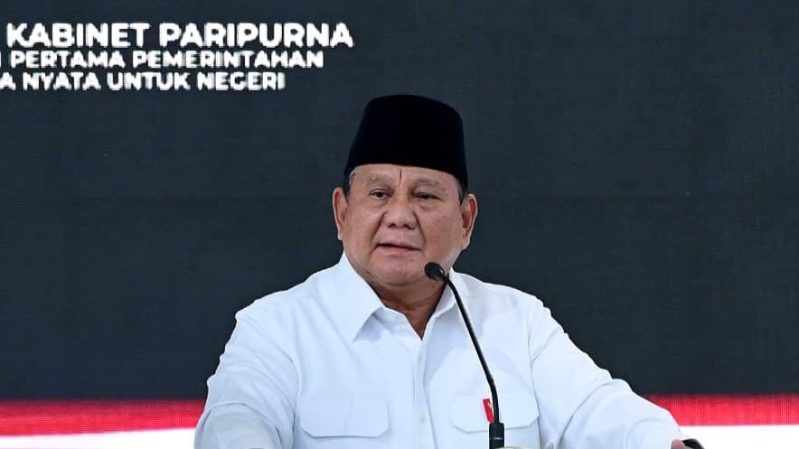 Prabowo Tegaskan Swasembada Pangan dan Energi, Indonesia Disiapkan Hadapi Krisis Global