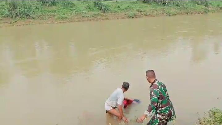 Pria Berkaos PDIP Ditemukan Tewas di Sungai Citanduy Kota Banjar
