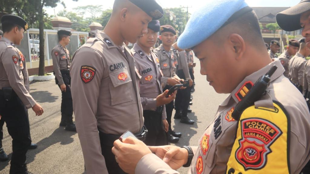 Propam Polres Ciamis Perkuat Disiplin Anggota dengan Operasi Gaktiblin