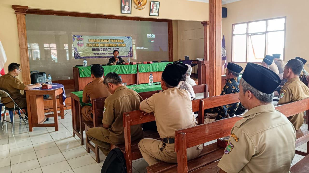 Puluhan Perangkat Desa di Ciamis Antusias Ikuti Sosialisasi Sistem Informasi Desa