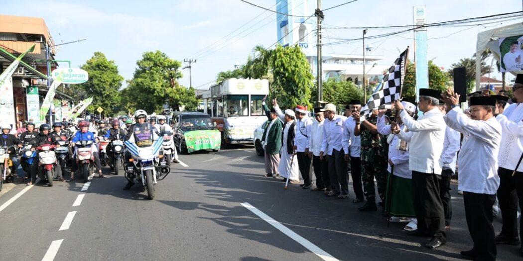 Ratusan Warga Meriahkan Pawai Tarhib 1 Muharam 1447 H di Kota Banjar